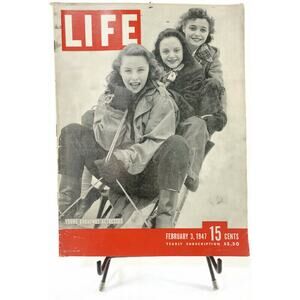 Life Magazine February 3 1947 Bubble-Gum Maker Corners the Market